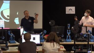 Eine Robotik-Lehrveranstaltung Am Medienzentrum Landkreis Harburg