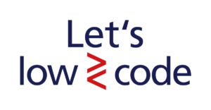 Logo des Events Let's low code