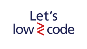 Logo des Events Let's low-code