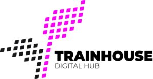 Logo des Digital Hubs Trainhouse