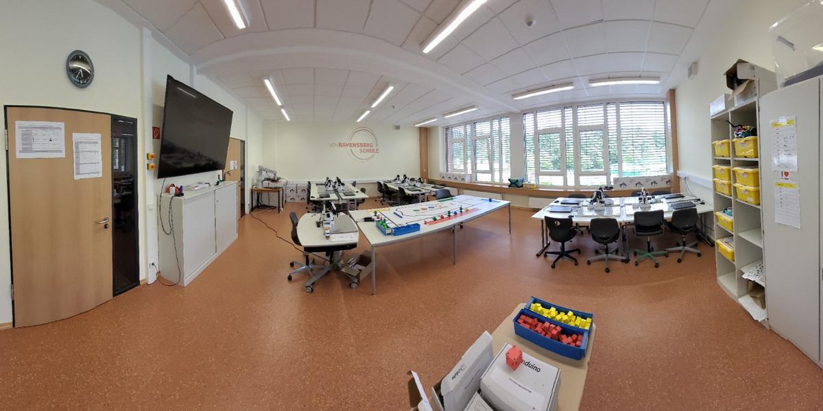 Blick ins MINT-Labor der von-Ravensberg-Schule