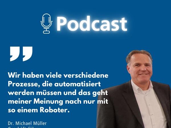 Zitat von Dr. Michael Müller zum Podcast der Digitalagentur Niedersachsen.